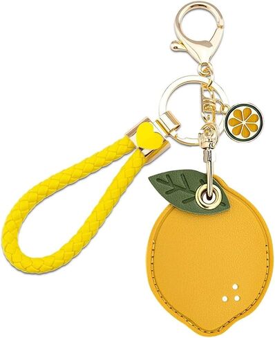 Premium Leather Holder with Keychain Compatible with Air Tag - Full Coverage Protective Case for Air Tag, Anti-Loss Key Ring Accessories (Evil Eye) in Saudi Arabia