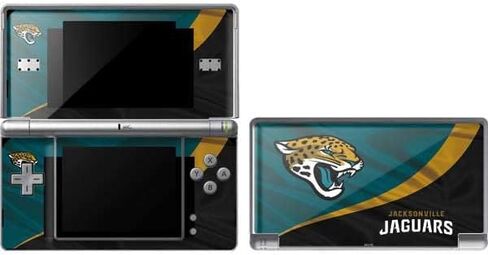 Skinit Decal Gaming Skin Compatible with DS Lite - Officially Licensed NFL Jacksonville Jaguars Flag Design in Saudi Arabia