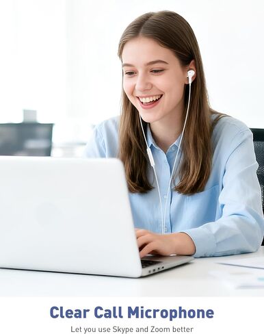 سماعات أذن سلكية مع ميكروفون من iMangoo، سماعات رأس يمكن ارتداؤها طوال اليوم للسفر بالطائرة، أطراف وسائد أذن صغيرة/متوسطة/كبيرة، جهاز تحكم عن بعد للتحكم في المكالمات الهاتفية بالموسيقى بحجم 3.5 ملم، سماعات جاك قابس للمكتب والمدرسة باللون الوردي in Saudi Arabia