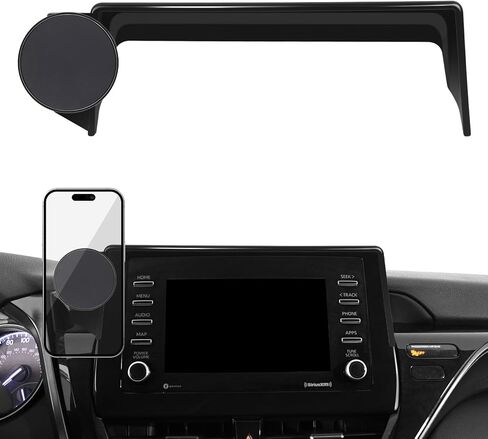 Magnetic Car Phone Holder W/Center Console Organizer-Compatible with Honda Odyssey 2018-2024 Accessories Screen Fixed Clip,360°Rotation Phones mount Stand Compatible with MagSafe,(Not Fit 5 inch ) in Saudi Arabia