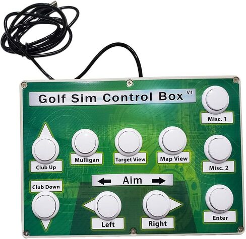 Golf Simulator Control Box - Control Your Simulator Software from Your Hitting Area. in Saudi Arabia