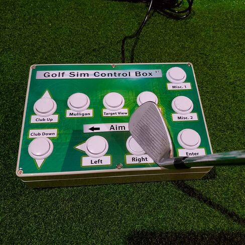 Golf Simulator Control Box - Control Your Simulator Software from Your Hitting Area. in Saudi Arabia