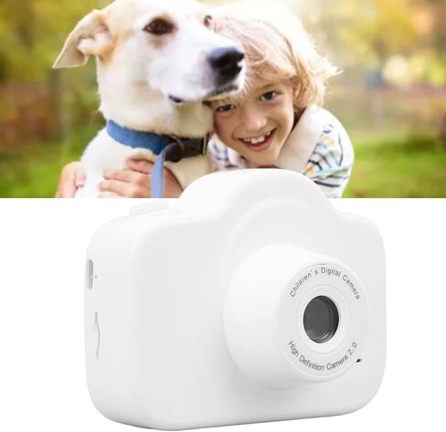 A3 Kids Camera 2000W Dual Lens HD Digital Camera with Photo Stickers & Games, 1080P Video, Pink Toy Camera for Boys & Girls (Blue) in Saudi Arabia