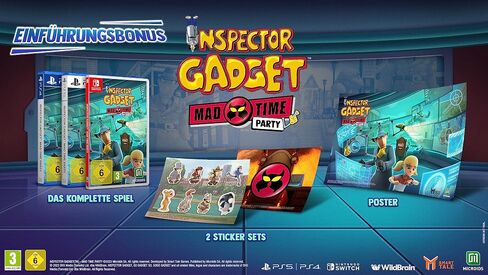 Inspector Gadget - Mad Time Party, 1 PS4-Blu-Ray-Disc in Kuwait