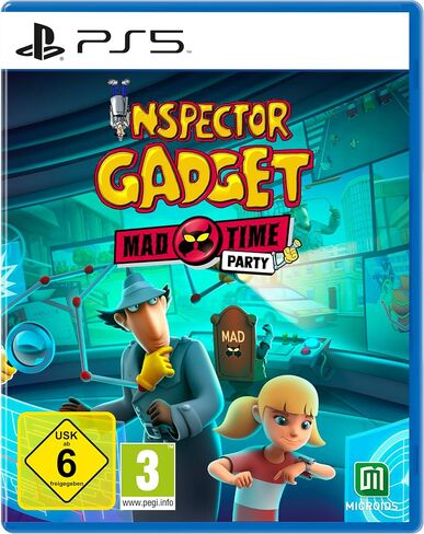 Inspector Gadget - Mad Time Party، 1 قرص بلو راي لجهاز بلاي ستيشن 4 in Kuwait