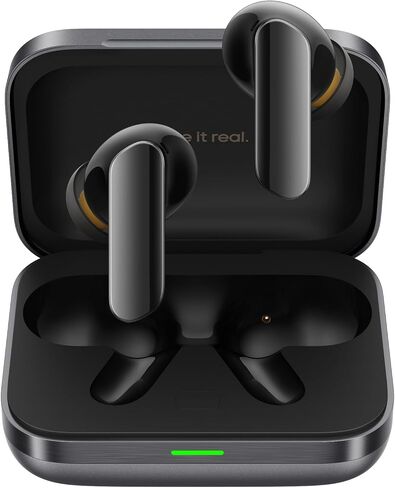 Realme Buds Air 7، مشغلات جهير ديناميكي 12.4 مم، وقت تشغيل 52 ساعة، 52 ديسيبل Hybrid ANC، 6 ميكروفون ENC، زمن استجابة منخفض 45 مللي ثانية، صوت مكاني 360 درجة، LHDC عالي الدقة، IP55 مقاوم للغبار والماء، BT v5.4 - (رمادي) in Kuwait