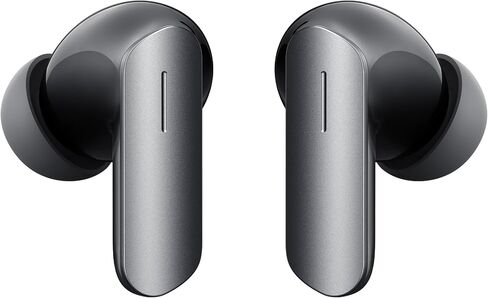Realme Buds Air 7، مشغلات جهير ديناميكي 12.4 مم، وقت تشغيل 52 ساعة، 52 ديسيبل Hybrid ANC، 6 ميكروفون ENC، زمن استجابة منخفض 45 مللي ثانية، صوت مكاني 360 درجة، LHDC عالي الدقة، IP55 مقاوم للغبار والماء، BT v5.4 - (رمادي) in Kuwait