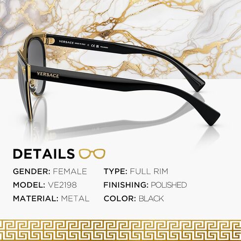 Versace Womens Sunglasses Metal in Saudi Arabia