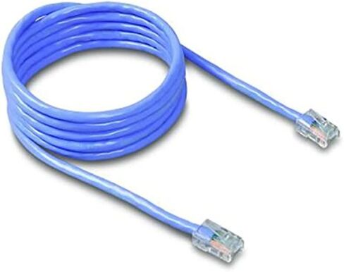 كابل بلكين 15 قدم CAT5-UTP 4PR RJ45M BLU (A3L791-15-BLU) in Kuwait