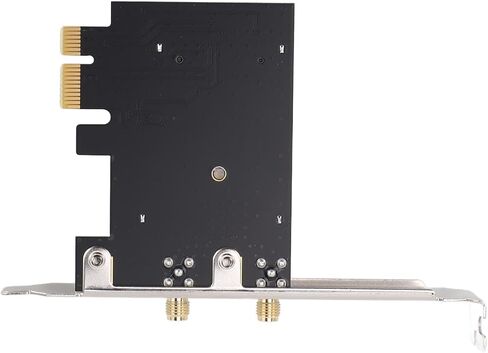 بطاقة الشبكة اللاسلكية PCIE، محول سطح المكتب ثنائي النطاق بسرعة 1200 ميجا بت في الثانية 4.2 مع مجموعة شرائح 8265AC، لأجهزة الكمبيوتر المحمولة الكل في واحد أجهزة الكمبيوتر الصناعية in Saudi Arabia