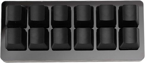 12 Key USB Mini Keyboard with Programmable Macros,USB Type C Wired Programmable RGB Custom One Handed Gaming Keyboard Mechanical Red Switch Gaming Keyboard OSU Keypad for PC in Saudi Arabia