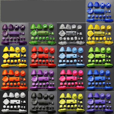 1 Set for Xbox Series X S Controller Buttons Kit L R LB RB Bumper Trigger Buttons Mod Kit Game Accessories(White) in Saudi Arabia