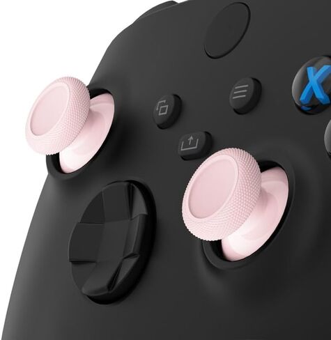 Replacement Thumbsticks Fit for Xbox Series X/S, Joysticks Repair Kit Fit for Xbox Wireless Controller, Custom Analog Stick Buttons Fit for Xbox One S/X/Elite Controller - Cherry Blossoms Pink in Saudi Arabia