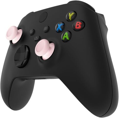 Replacement Thumbsticks Fit for Xbox Series X/S, Joysticks Repair Kit Fit for Xbox Wireless Controller, Custom Analog Stick Buttons Fit for Xbox One S/X/Elite Controller - Cherry Blossoms Pink in Saudi Arabia