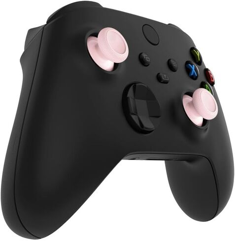 Replacement Thumbsticks Fit for Xbox Series X/S, Joysticks Repair Kit Fit for Xbox Wireless Controller, Custom Analog Stick Buttons Fit for Xbox One S/X/Elite Controller - Cherry Blossoms Pink in Saudi Arabia