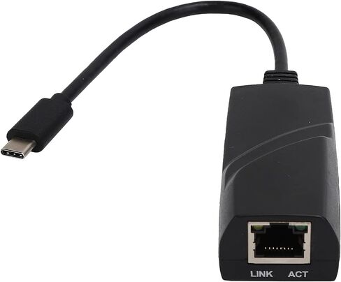 محول شبكة SUNGOOYUE TypeC إلى RJ45، محول شبكة إيثرنت جيجابت LAN بسرعة 1000 ميجا بت في الثانية، متوافق مع نظام التشغيل والتوصيل والتشغيل in Kuwait