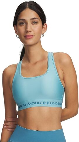 Under Armour Women's Crossback Mid Printed Bra in Kuwait