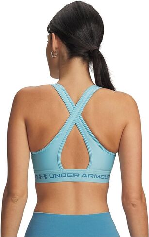 Under Armour Women's Crossback Mid Printed Bra in Kuwait