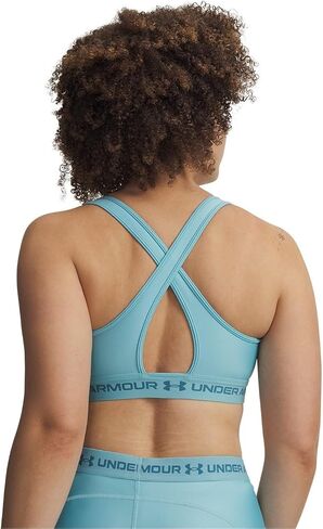 Under Armour Women's Crossback Mid Printed Bra in Kuwait