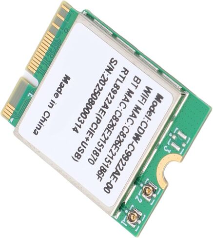 WiFi 7 Card, RTL8922AE Chipset 6338Mbps Band Wireless Network Card with BT5.4 WPA4, for 10 11 Laptop Desktop M.2 Interface in Saudi Arabia
