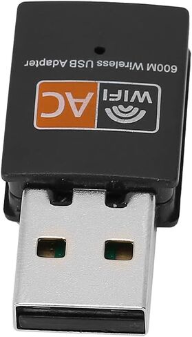 SUNGOOYUE Dual Band USB WiFi Adapter, 600Mbps, 2.4GHz/5GHz, Compatible with /7/8/8.1, OS X, Mini Portable Design (Dual Band Wireless Network Card) in Saudi Arabia