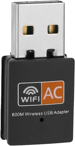 SUNGOOYUE Dual Band USB WiFi Adapter, 600Mbps, 2.4GHz/5GHz, Compatible with /7/8/8.1, OS X, Mini Portable Design (Dual Band Wireless Network Card) in Saudi Arabia