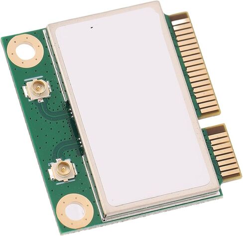 WiFi 6 Wireless Card, 1800Mbps Mini PCIE Network Adapter Dual Band 2.4GHz 5GHz with BT 5.3, for Laptop PC 10 11 in Saudi Arabia