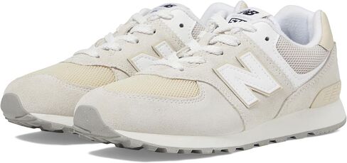 New Balance Boy's 574 (Big Kid) Magnet/Serene Blue 6 Big Kid M in Kuwait