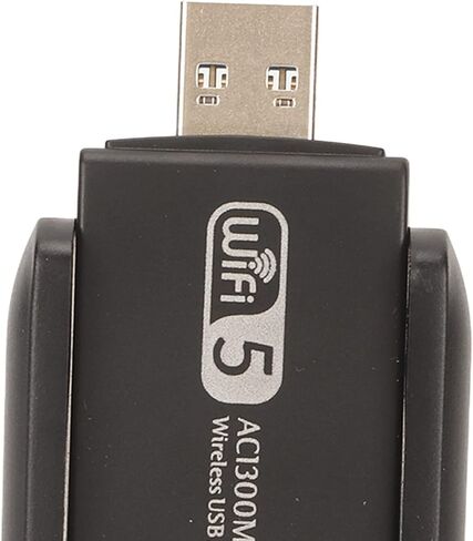 محول واي فاي SUNGOOYUE 4605AC USB 3.0، محول شبكة لاسلكي ثنائي النطاق بسرعة 1200 ميجابت في الثانية، ABS أسود، متوافق مع أمان WPA in Saudi Arabia