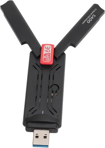 محول واي فاي USB بسرعة 5400 ميجا بت في الثانية من SUNGOOYUE، محول لاسلكي WiFi 6E لـ 10/11، اتصال مستقر in Saudi Arabia