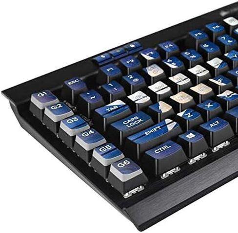 Skinit Decal Skin Compatible with K95 RGB Platinum Mechanical Gaming Keyboard - Skinit Originally Designed Texas Flag Light Wood Design in Saudi Arabia