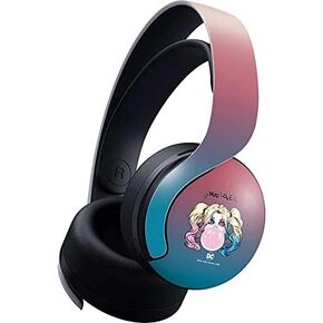Skinit Decal Gaming Skin Compatible with Pulse 3D Wireless Headset for PS5 - Officially Licensed DC Comics Harley Quinn Logo Pattern Design in Saudi Arabia