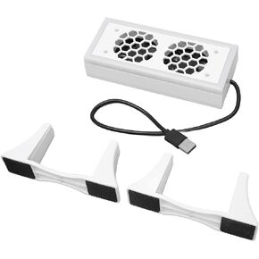 Game Console Cooling Stand,Cooling Stand for Xbox Series S with RGB Light,Tunable RGB Light Cooler Dock Station with 2 Extra USB Ports for Xbox Series S in Kuwait