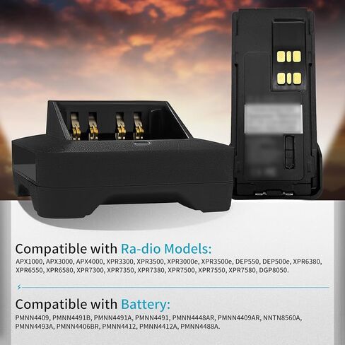 5 حزمة PMPN4527 PMPN4576 شاحن سريع لموتورولا XPR3500e XPR7350 XPR3300e XPR7350e XPR7550e XPR7580e XPR3000e XPR3300 XPR6550 XPR7550 PMNN4409AR PMNN4409 PMNN4544 PMNN4491 PMNN4808 in Kuwait