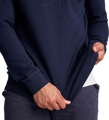 Jockey Men's Sleepwear Eco Organic Cotton Fleece Crew Sweatshirt in Saudi Arabia