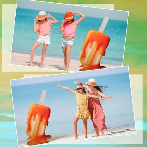 Jetec 5 Feet Ice Cream Cardboard Cutout Stand Up Life Size Ice Cream Candy Land Party Decoration Photo Props Backdrop Standup for Summer Pool Beach Baby Shower Wedding Birthday Candy Land Party Supply in Saudi Arabia