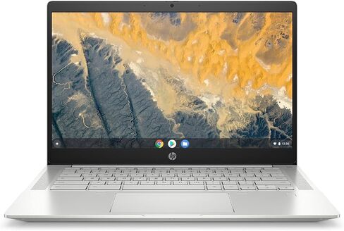 كمبيوتر محمول HP Pro Chromebook c640EG1 مقاس 14 بوصة FHD Intel Core i3-10310U، ورسومات Intel UHD، وذاكرة الوصول العشوائي DDR4 سعة 8 جيجابايت، وتخزين eMMC سعة 64 جيجابايت، ونظام تشغيل Chrome، فضي طبيعي (متجدد) in Saudi Arabia