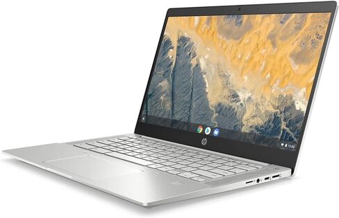 كمبيوتر محمول HP Pro Chromebook c640EG1 مقاس 14 بوصة FHD Intel Core i3-10310U، ورسومات Intel UHD، وذاكرة الوصول العشوائي DDR4 سعة 8 جيجابايت، وتخزين eMMC سعة 64 جيجابايت، ونظام تشغيل Chrome، فضي طبيعي (متجدد) in Saudi Arabia