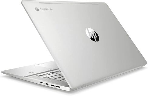 كمبيوتر محمول HP Pro Chromebook c640EG1 مقاس 14 بوصة FHD Intel Core i3-10310U، ورسومات Intel UHD، وذاكرة الوصول العشوائي DDR4 سعة 8 جيجابايت، وتخزين eMMC سعة 64 جيجابايت، ونظام تشغيل Chrome، فضي طبيعي (متجدد) in Saudi Arabia