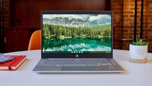كمبيوتر محمول HP Pro Chromebook c640EG1 مقاس 14 بوصة FHD Intel Core i3-10310U، ورسومات Intel UHD، وذاكرة الوصول العشوائي DDR4 سعة 8 جيجابايت، وتخزين eMMC سعة 64 جيجابايت، ونظام تشغيل Chrome، فضي طبيعي (متجدد) in Saudi Arabia
