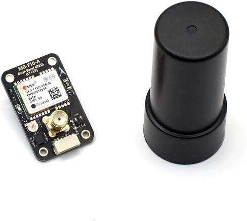 وحدة Micoair MG-F10 مزدوجة النطاق GNSS (L1+L5) مع بوصلة IST8310 وهوائي رباعي الحلزون، متوافق مع PX4 وArdupilot، كوكبة متعددة للطائرات بدون طيار والروبوتات in Kuwait