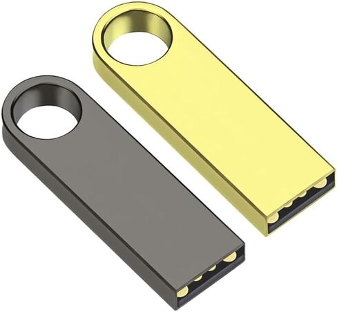 2 Pack Flash Drive, 8GB Memory, Large Capacity, Rotating Design Cover,Suitable for laptops, Desktop Computers, etc in Saudi Arabia