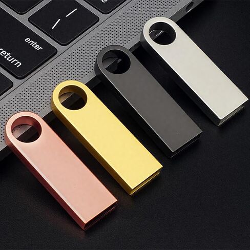 2 Pack Flash Drive, 8GB Memory, Large Capacity, Rotating Design Cover,Suitable for laptops, Desktop Computers, etc in Saudi Arabia