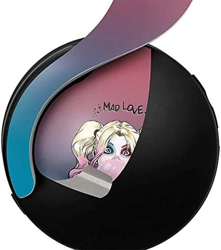 Skinit Decal Gaming Skin Compatible with Pulse 3D Wireless Headset for PS5 - Officially Licensed DC Comics Harley Quinn Logo Pattern Design in Saudi Arabia
