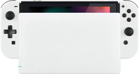 غلاف جويكون أبيض ناعم الملمس للغاية (إصدار D-Pad) مع مجموعة كاملة من الأزرار لجهاز نينتندو سويتش، لوحة أمامية بديلة لمنصة نينتندو سويتش - قاعدة جوي كون غير متضمنة in Saudi Arabia