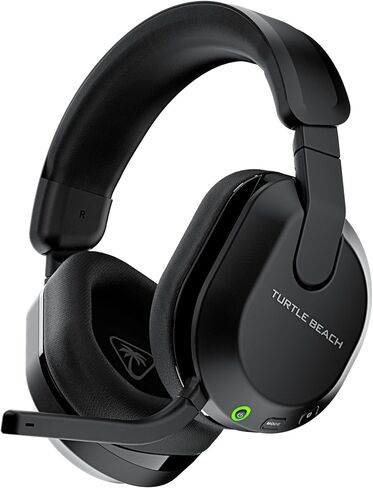 سماعة ألعاب Turtle Beach Stealth 500 اللاسلكية المضخمة لأجهزة الكمبيوتر، PS5، PS4، Nintendo Switch، والهواتف المحمولة - بطارية 40 ساعة، بلوتوث، وسائد إسفنجية الذاكرة، ميكروفون قابل للطي لكتم الصوت، إعدادات EQ المسبقة - أسود (متجدد) in Saudi Arabia