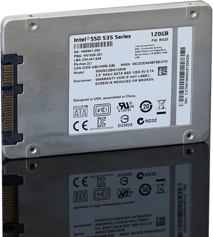 Intel 535 Series SSDSC2BW120H601 120GB 2.5in SATA3 Solid State Drive (Mlc) in Saudi Arabia