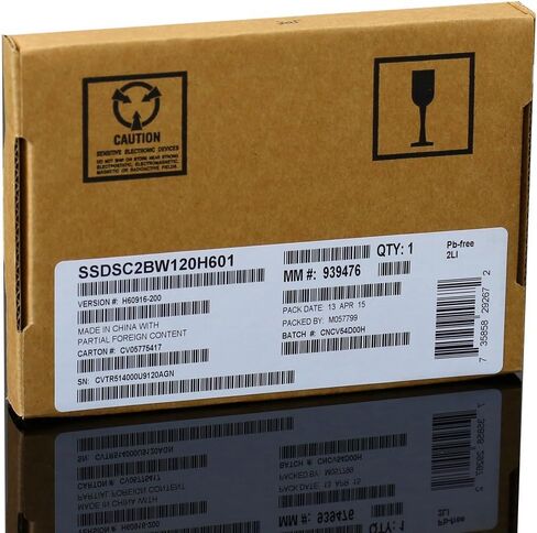 Intel 535 Series SSDSC2BW120H601 120GB 2.5in SATA3 Solid State Drive (Mlc) in Saudi Arabia