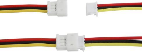 20 زوجًا 24AWG JST ZH1.5mm 3 PIN مايكرو الكهربائية موصل ذكر وأنثى التوصيل مع موصل سلك كابل 200 مم in Saudi Arabia