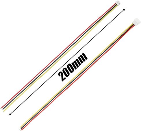 20 زوجًا 24AWG JST ZH1.5mm 3 PIN مايكرو الكهربائية موصل ذكر وأنثى التوصيل مع موصل سلك كابل 200 مم in Saudi Arabia